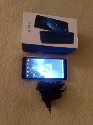 Alcatel 1c 2019 Nero con Scatola e Caricatore