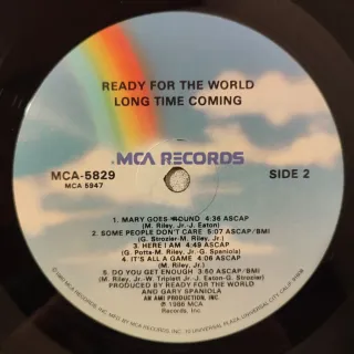 Vinilo Ready For The World R&B Soul