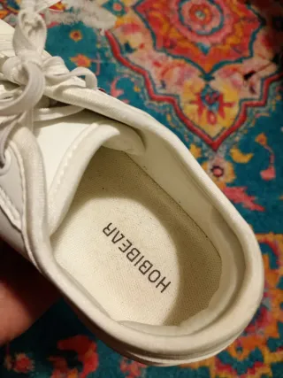 Zapatillas barefoot niño niña mijer blancas