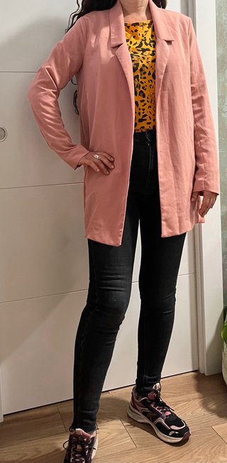 Blazer Stradivarius rosa