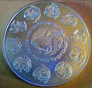 1 Onza Plata Pura 999 México 2023