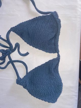 Bikini azul de talla única