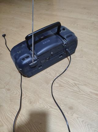 Radio CD Cassette Saba Negra
