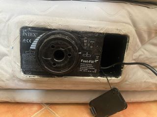 Colchón hinchable doble altura