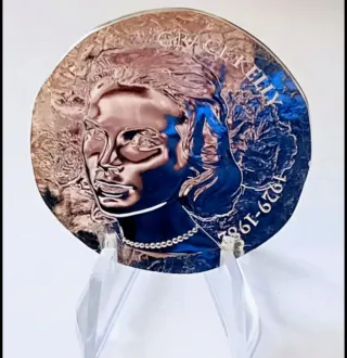 Moneda 10€ Grace Kelly Francia 2022 Plata