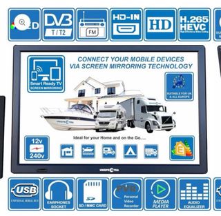 Televisor caravana 12V 16 varias medidas