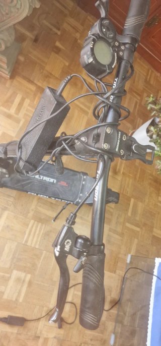 Patinete Dualtron Mini Special trucado.