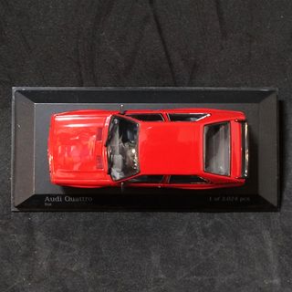 Minichamps, Audi quattro, Red, 1:43