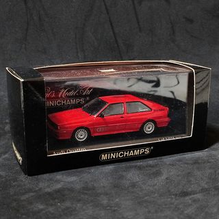 Minichamps, Audi quattro, Red, 1:43