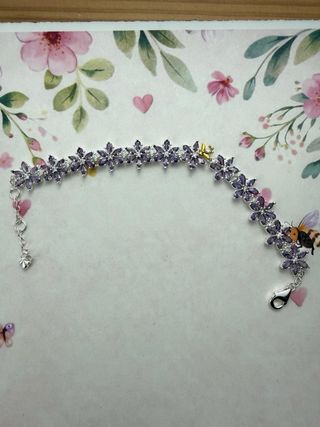 Pulsera Flores y Abeja Bridgerton