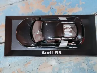 Maqueta Schuco Audi R8 Negro 1/43