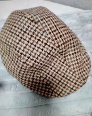 Gorra Flamenca Marrón y Beige talla 56