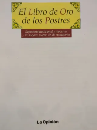El Libro de Oro de La Resposteria (Spanish Edit...