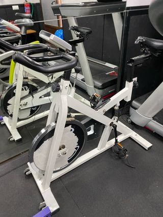 Bicicleta de Spinning Blanca