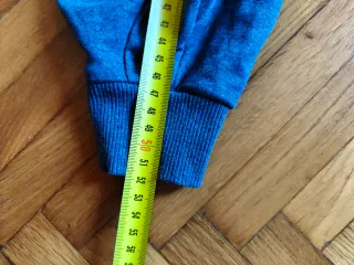 Felpa bambina lurex blu con stelle paillettes