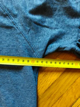 Felpa bambina lurex blu con stelle paillettes