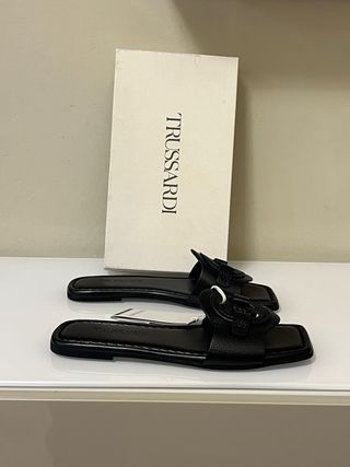 Ciabatte Trussardi vera pelle N.40