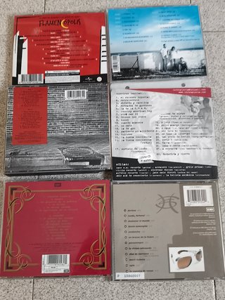 Lote +300 CDs Rock Pop Heavy Español