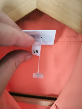 Camisa Laranja Tamanho M/38