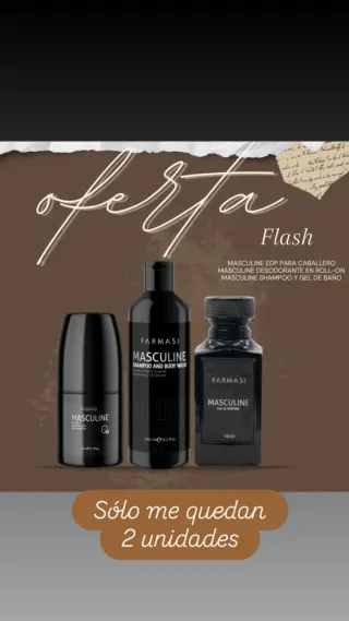 Pack Perfume Hombre Farmasi Masculine