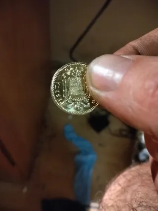 25 Monedas 1 Peseta Año 1975 sin circulación PE