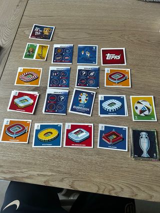 Cromos Euro 2024 Topps