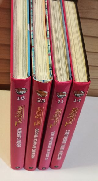 Lote libros Tea Stilton.