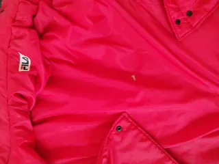 Bomber Fila Vintage Rossa Tg. 48