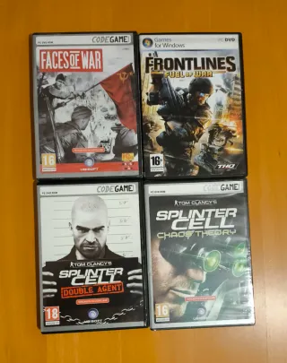 Pack 4 juegos PC