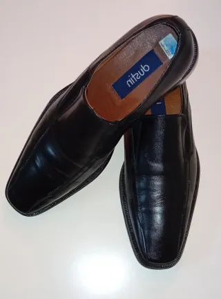 Zapatos de vestir hombre Dustin negros