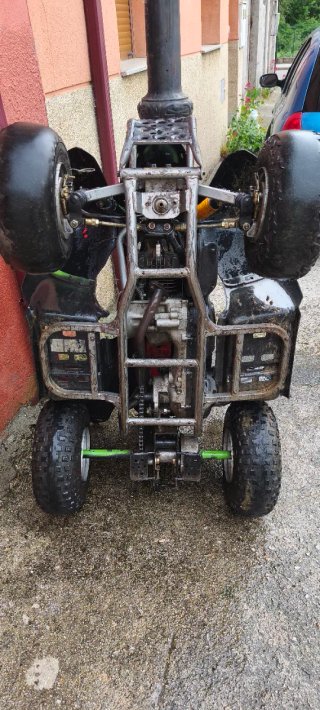 Quad infantil Monster Energy