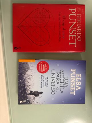 2 libros Punset