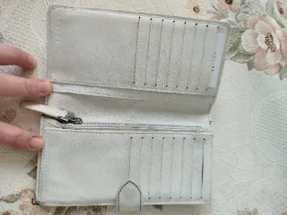 Portafoglio Vintage Celine Carro Beige/Blu