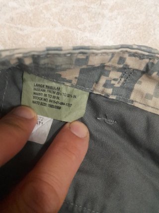 Pantaloni mimetici ACU Tru-Spec