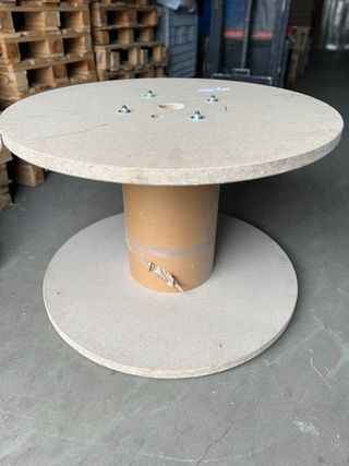 MESAS 5 personas BOBINAS NUEVAS MADERA CHILLPALET