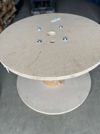 MESAS 5 personas BOBINAS NUEVAS MADERA CHILLPALET
