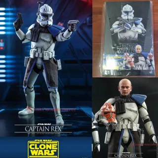 Figura Capitán Rex Hot Toys 1/6 Star Wars