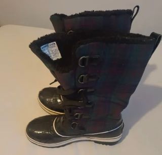 Botas Sorel Talla 38 Tartán