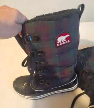 Botas Sorel Talla 38 Tartán