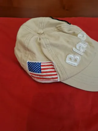 Cappello Blauer Beige con Patch USA