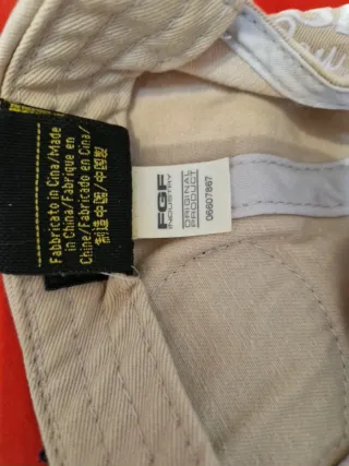Cappello Blauer Beige con Patch USA