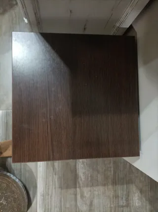 Mesa auxiliar Madera y Hierro