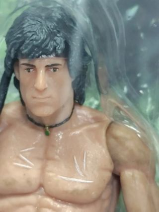 Action Figure Rambo John J. Stallone NECA