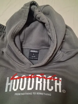Conjunto Hoodrich gris 12 años