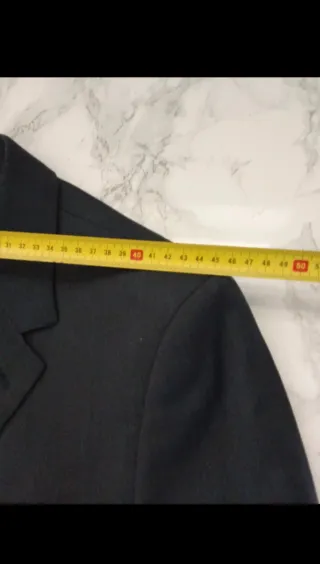 Traje de hombre azul