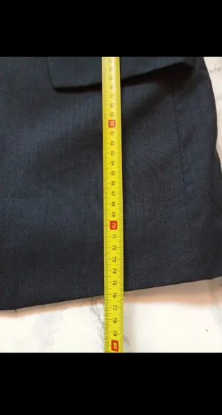 Traje de hombre azul