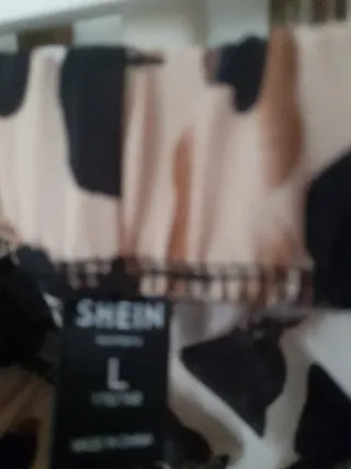 Pantaloncini corti fantasia leopardata