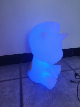 Lámpara y Altavoz Unicornio