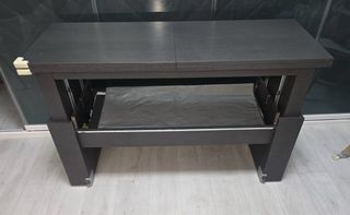 Mesa plegable de madera