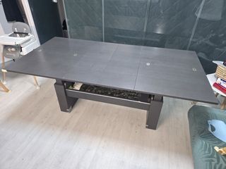 Mesa plegable de madera